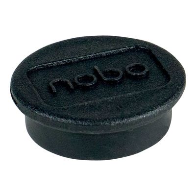 5028252139892-Nobo aimant - 2 cm de diamètre - noir (pack de 8)-Haut-3