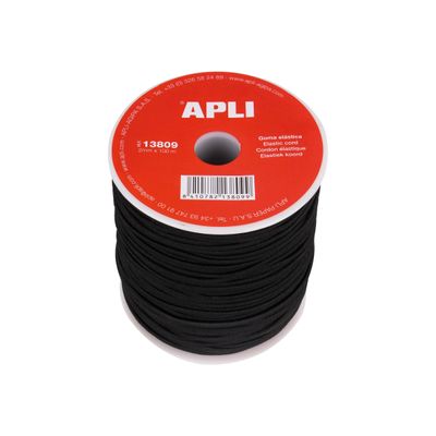 8410782138099-Apli Kids - Corde artisanale - 2 mm x 100 m - noir-Avant-0