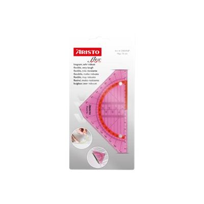 9003182002511-Aristo Flex - protractor triangle - 16 cm - néon, disponible en différents coloris-Avant-4