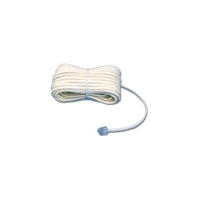 3700224707293-MCL Samar - câble téléphonique RJ11 6/4 Mâle / Mâle - 5m-Image du produit-0