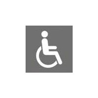 8711234004581-Pickup Home 3D - Plaque Acrylique Handicapés - 9 x 9 cm - gris-Avant-0