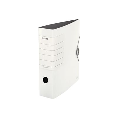 4002432110780-Leitz 180° Solid - Classeur à levier - Dos 82 mm - A4 - pour 500 feuilles - blanc-Avant-0