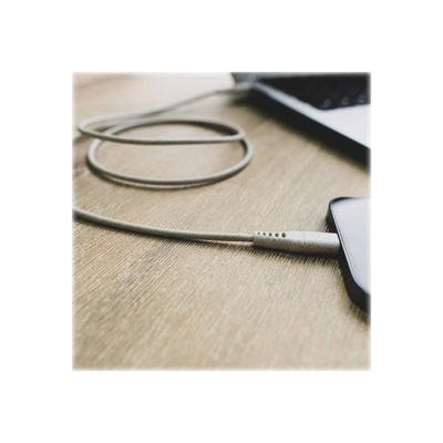 5453003784173-XtremeMac Eco - Câble USB - Lightning (M) pour 24 pin USB-C (M) - 1 m - blanc-Avant-2