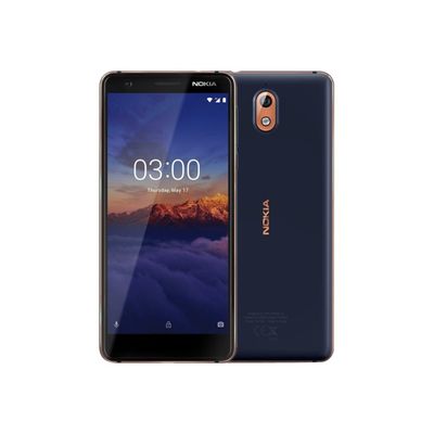 6438409016416-Nokia 3.1 - 16 Go - Smartphone - bleu/cuivre-Multi-angle-3