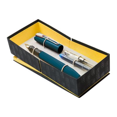4014421260819-Online Slope - Coffret stylo plume bleu nuit-Angle gauche-1