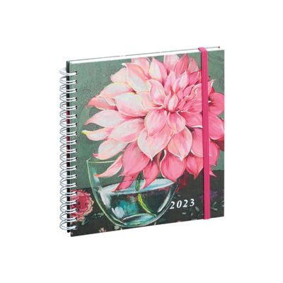 3660942176606-Agenda de poche Sophie Adde - 1 semaine sur 2 pages - 17 x 15 cm - Exacompta-Angle gauche-0