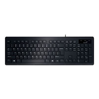 4710268251972-Genius SlimStar 130 - Clavier filaire Azerty-Avant-1