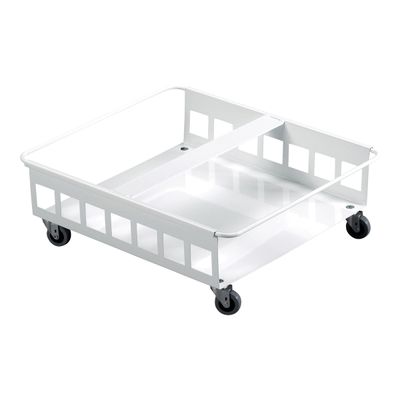7318081667016-Durable - Chariot 4 roulettes pour 2 conteneurs à déchets 60L-Angle droit-0