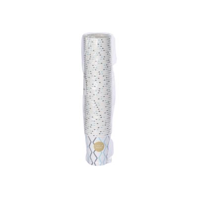 3504083141058-CGMP - 50 Gobelets en carton 24 cl -Taille 5.5 cm - hauteur 9.1 cm-Avant-1