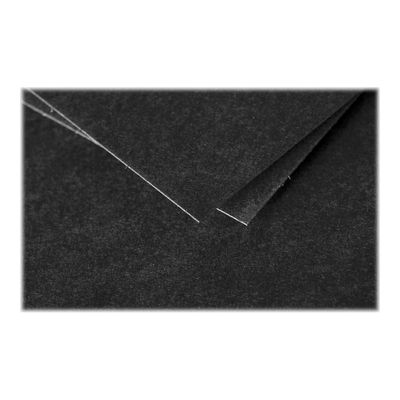 3329680583502-Pollen - 20 Enveloppes - 110 x 220 mm - 120 g/m² - noir-Gros plan-1