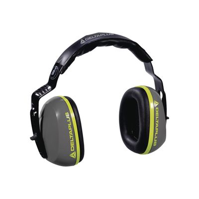 3295249254506-Delta Plus INTERLAGOS LIGHT - Casque anti bruit (SNR26) - gris-Angle gauche-0