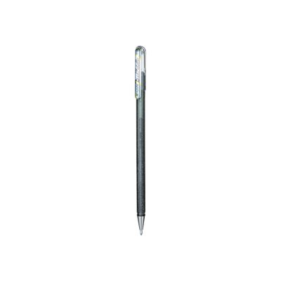 3474376024705-Pentel Hybrid Dual Metal - Pack de 6 rollers - 1 mm - argent-Avant-4