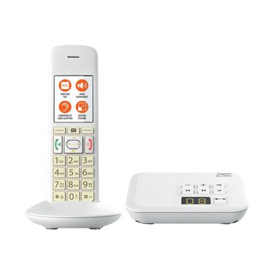 4250366851051-Gigaset E370A - téléphone sans fil - système de répondeur avec ID d'appelant-Avant-0