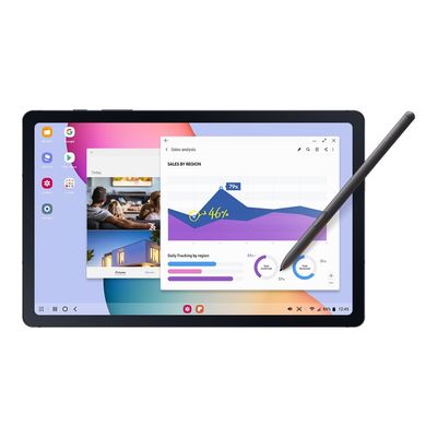 8806094461749-Samsung Galaxy Tab S6 Lite (2022 Edition) - tablette 10.4" - 64 Go - gris-Avant-2