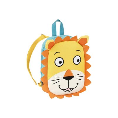 3135250978728-Sac à dos maternelle Baby Animals Lion - 1 compartiment - Viquel-Angle gauche-0