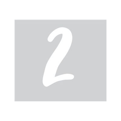 8711234003829-Pickup Déco Zoé - Étiquette autocollante 110 mm - Chiffre 2 - blanc-Avant-0