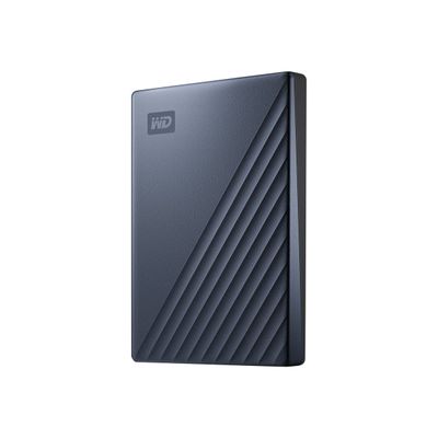 0718037864099-WD My Passport Ultra WDBC3C0020BBL - disque dur - 2 To - USB 3.0-Angle droit-0