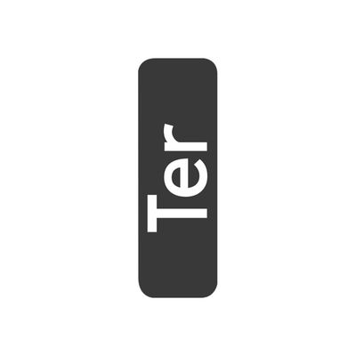 8711234019271-Pickup Home 3D - Étiquette autocollante 90 mm - Ter - gris-Avant-0