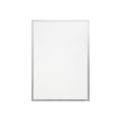 4005546732442-Durable Duraframe - Cadre d'affichage double face adhésif repositionnable - 70 x 100 cm - argent-Avant-0