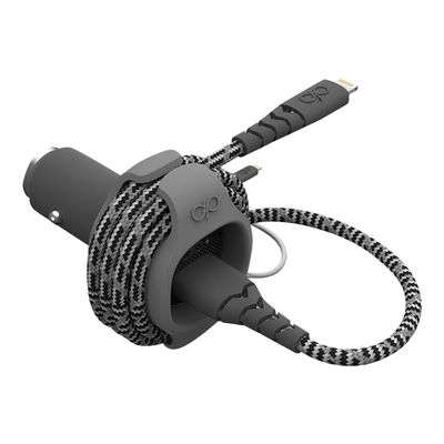 3571211389989-BigBen Force Power - chargeur allume-cigare pour smartphone - 1 USB + smart companion-Angle gauche-1