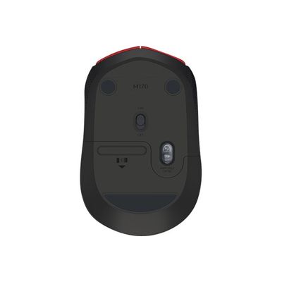 5099206062870-Logitech M171 - souris - 2.4 GHz - noir, rouge-Bas-4