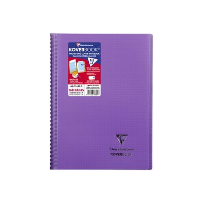 3037923766017-Clairefontaine Koverbook - cahier de notes - A4 - 80 feuilles-Avant-9