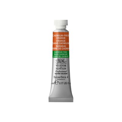 0884955062845-Winsor & Newton Professional Water Colour - peinture - aquarelle - orange sans cadmium - 5 ml-Avant-0