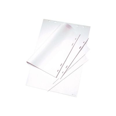 5016812311703-Nobo B1 - Bloc de papier pour tableau - 70 cm x 1 m - 40 feuilles - uni (pack de 5)-Avant-1