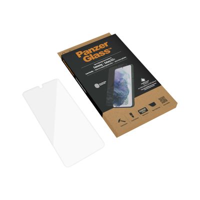 5711724072949-PanzerGlass - verre trempé pour Samsung S22+-Angle gauche-2