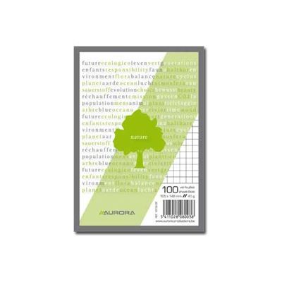 5411028080038-Aurora Office Superior - bloc notes - A6 - 100 feuilles (pack de 10)-Avant-0