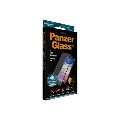 5711724026652-PanzerGlass Case Friendly - Verre trempé pour iPhone XR/11-Angle gauche-6