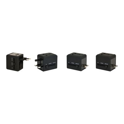 3567049000264-PORT World Travel - adaptateur secteur - USB-Multi-angle-1