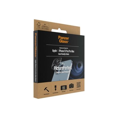 5711724003844-PanzerGlass PicturePerfect - protection d'écran caméra - verre trempé pour iPhone 13 Pro-Angle gauche-7
