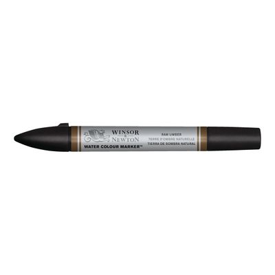 884955073995-ProMarker Watercolour - 6 Marqueurs double pointe - tons feuillage-Angle gauche-11