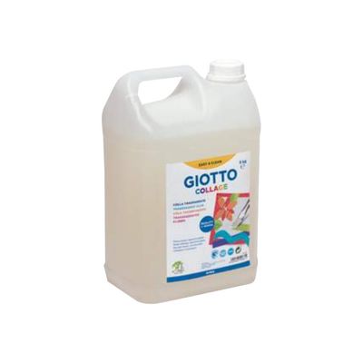 8000825008610-GIOTTO - Flacon de colle liquide vinylique - 5L-Angle gauche-0