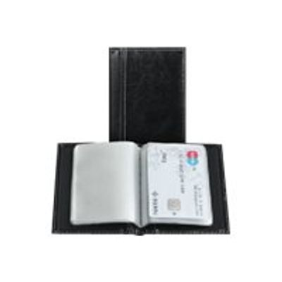 5412303371650-Brepols Palermo - Classeur pour cartes de visite - pour 40 cartes - rouge-Avant-0