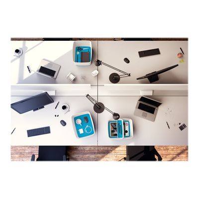 4002432116485-Leitz MyBox - Boîte de rangement format moyen - blanc/bleu-Haut-10