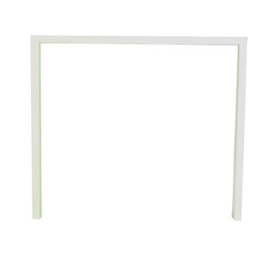 0404000121343-Bureau simple IRIS - L160 cm - Plan suivant - Pieds blanc - plateau Blanc perle--2