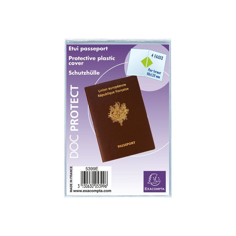 3130630053996-Exacompta - Pochette de protection - 125 x 90 mm - translucide incolore-P_5399_1-0