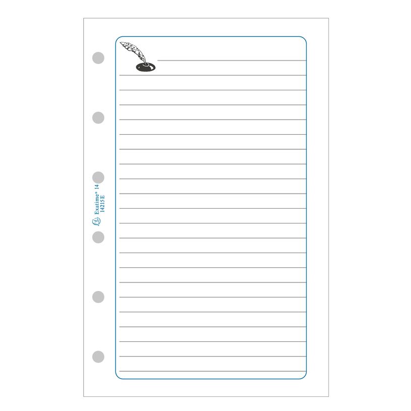 3130630182153-Exacompta Exatime 17 - Recharge pour organiseur - notes - 10,5 x 17,2 cm-P_18215_1-0