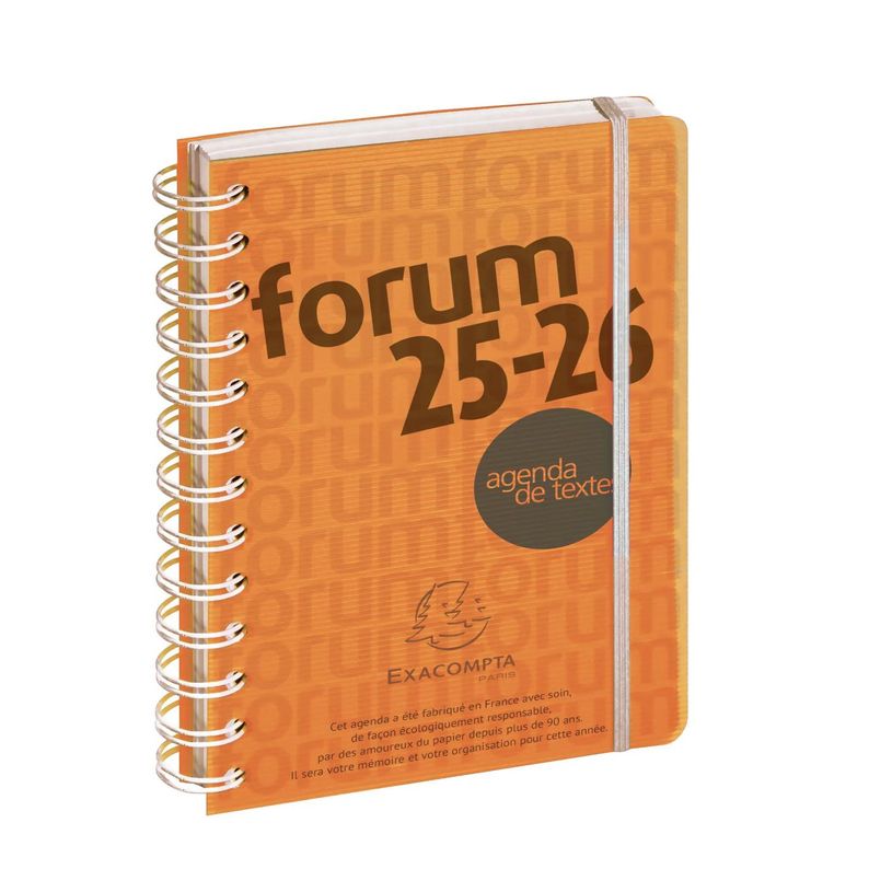 3660942000130-Agenda spiralé à élastique Linicolor - 1 jour par page - 12 x 17 cm - disponible dans diffé-P_18417_11-3