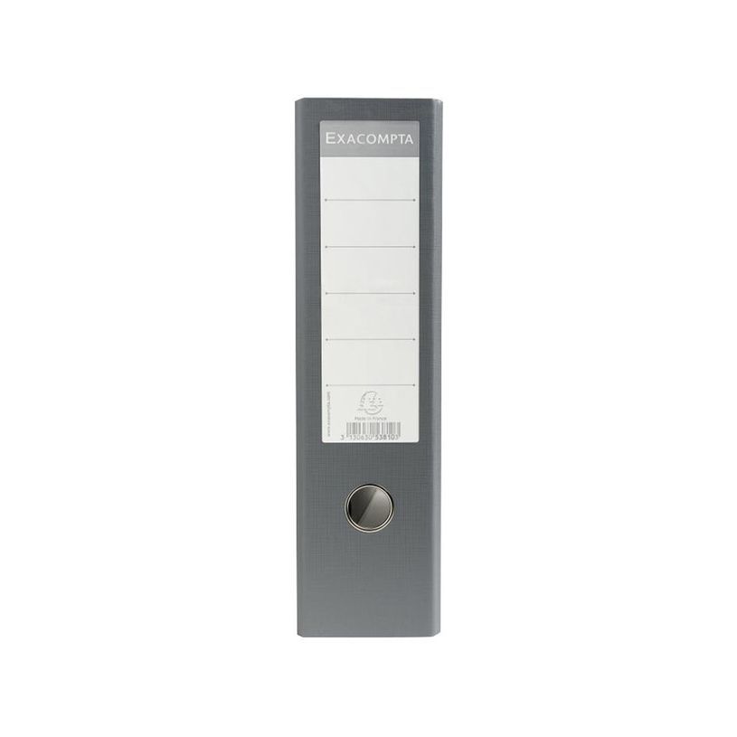3130630538103-Exacompta - Classeur à levier - Dos 70 mm - A3 paysage - pour 550 feuilles - gris marbré ave-P_53810_3-2