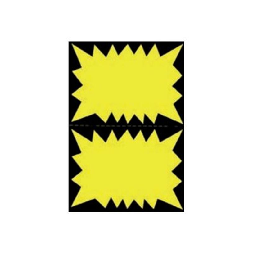3270240673174-Apli Agipa - 100 cartons flash fluo - jaune - 6 x 9 cm-P_67317_1-0