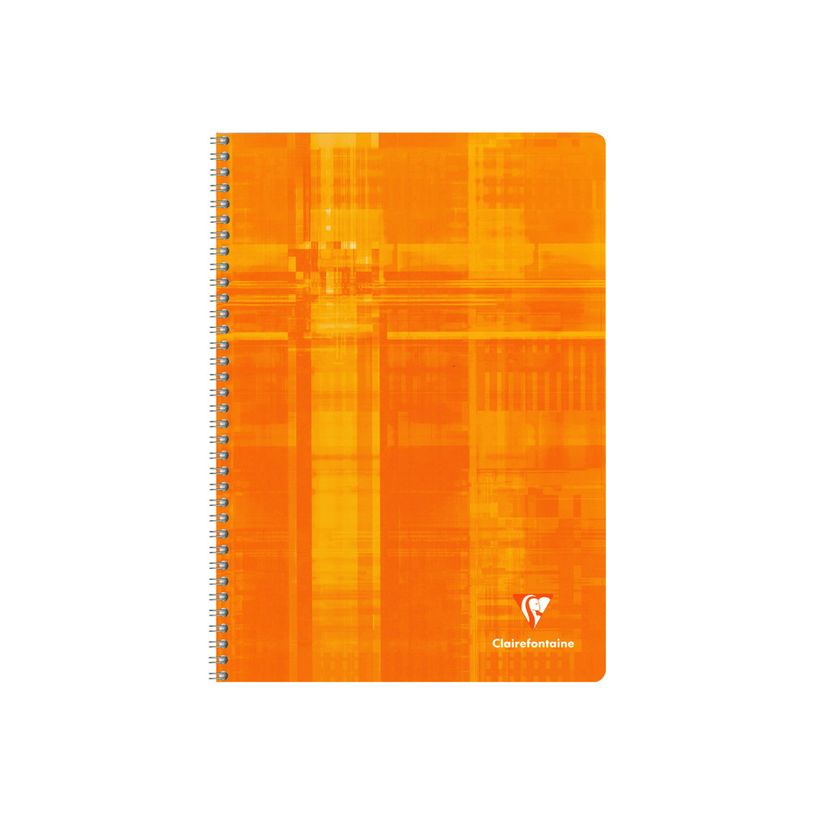 3329680681413-Clairefontaine - Cahier à spirale A4 (21x29,7 cm) - 100 pages - grands carreaux (Seyes) - disponible -P_68141_2-1