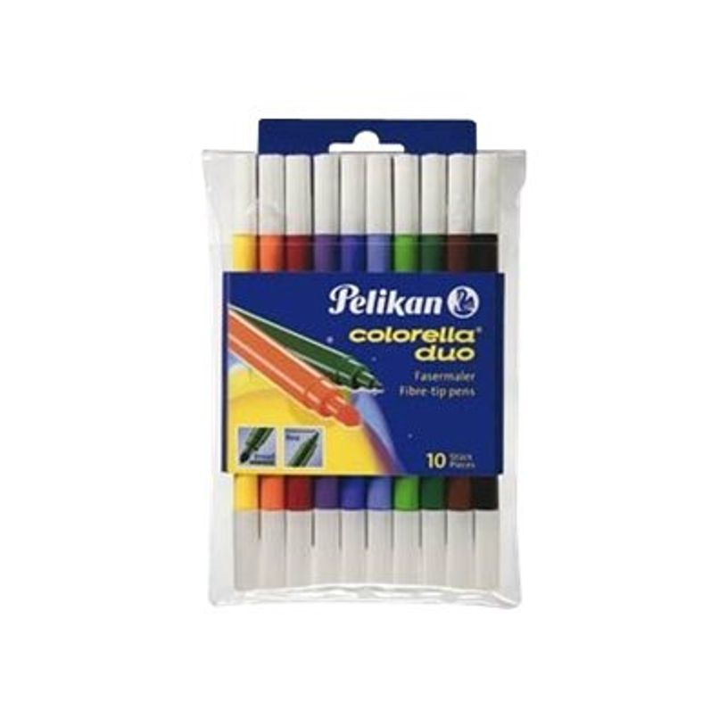 4012700973177-Pelikan Colorella duo C 407 - marqueur double pointe - couleurs assorties (pack de 10)-P_300000623_2-0