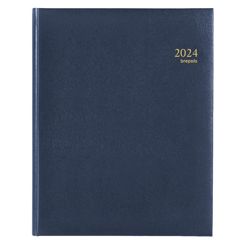 5412303005081-Agenda Lima Concorde - 1 semaine sur 2 pages - 21 x 27 cm - bleu - Brepols-P_300008782_1-0