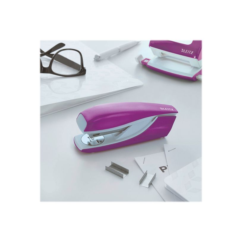 4002432103133-Leitz WOW 5502 - agrafeuse - 30 feuilles - plastique, métal - violet métallique-P_300009688_3-1