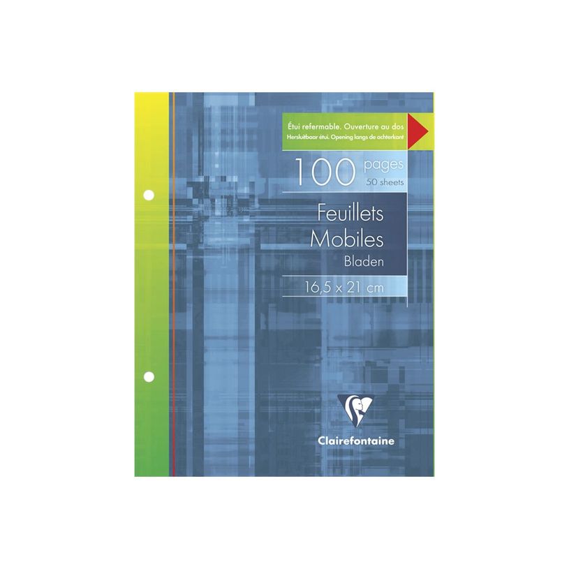 0403000100785-Clairefontaine Metric - feuillets mobiles - 165 x 210 mm - 50 feuilles-P_300010078_1-0