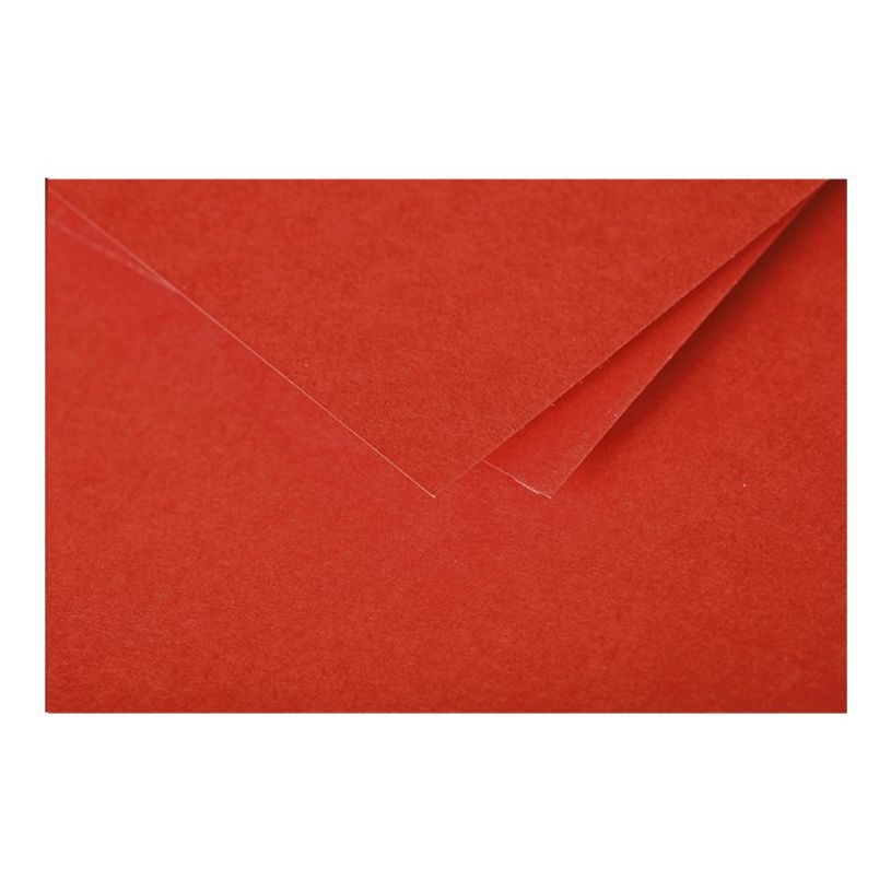 3329680557336-Pollen - enveloppe - 165 x 165 mm - côté ouvert - rouge corail - pack de 20-P_300012183_2-1