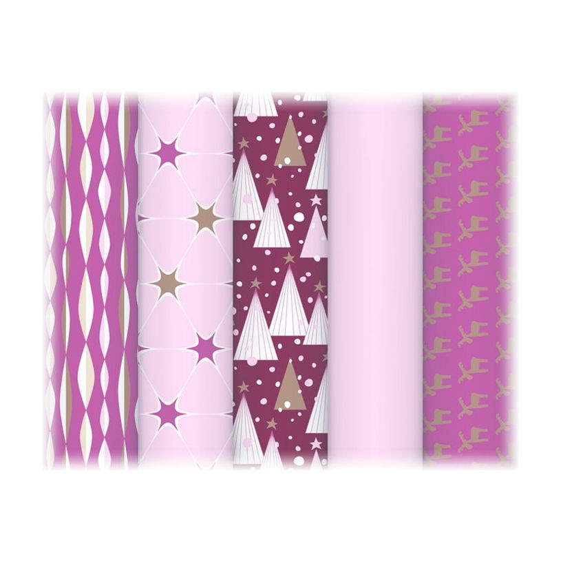 3329682017302-Clairefontaine Excellia - emballage cadeau - 70 cm x 10 m - iridescent powder pink colors, assorted -P_300014484_11-10